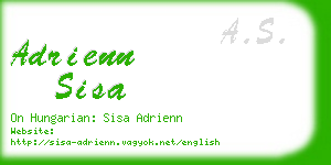 adrienn sisa business card